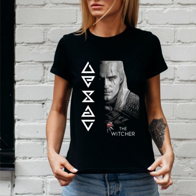 Дамска тениска The Witcher - Henry Cavill